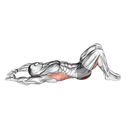 تیلت لگن به پل gluteal